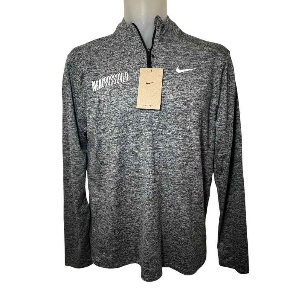 Nike NBA‎ Crossover Quarter Zip men's Shirt Size M NWT $75
